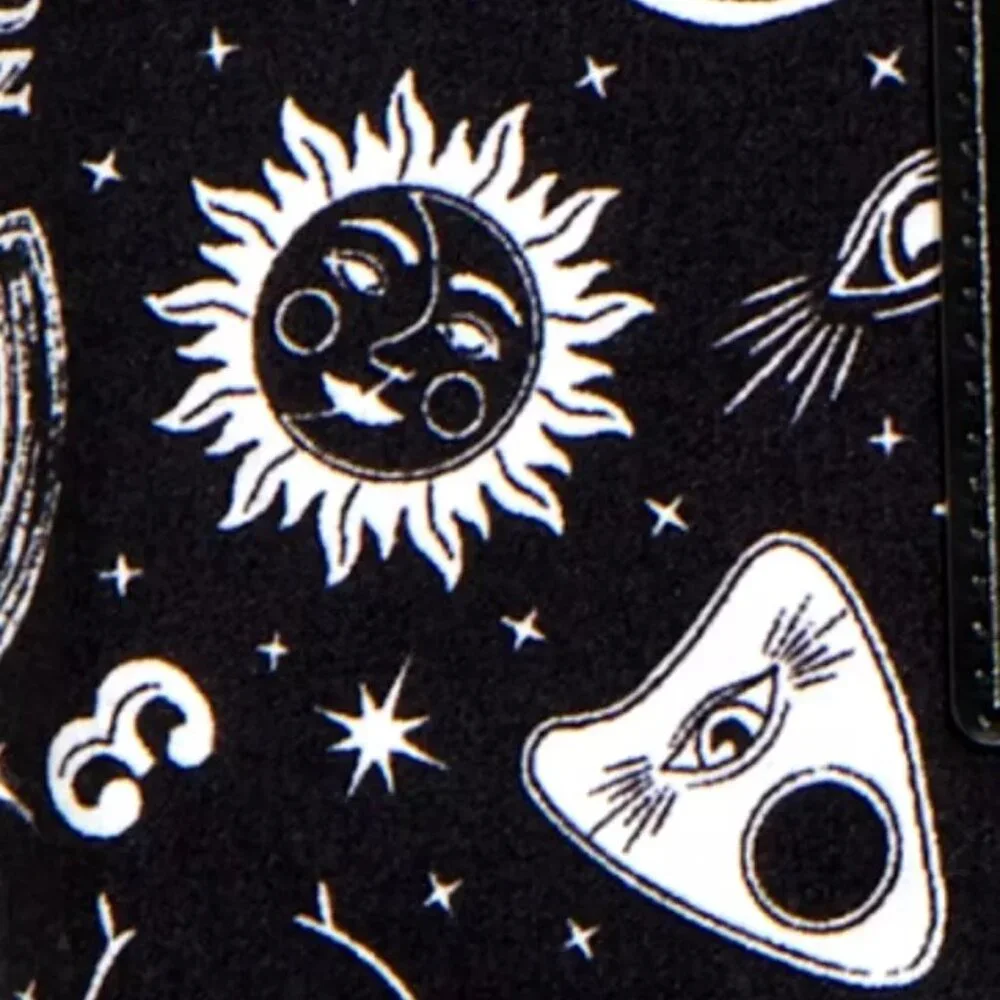 4pc Cynthia Rowley Halloween Ouija Board FULL Sheet Set Psychic Palm Celestial